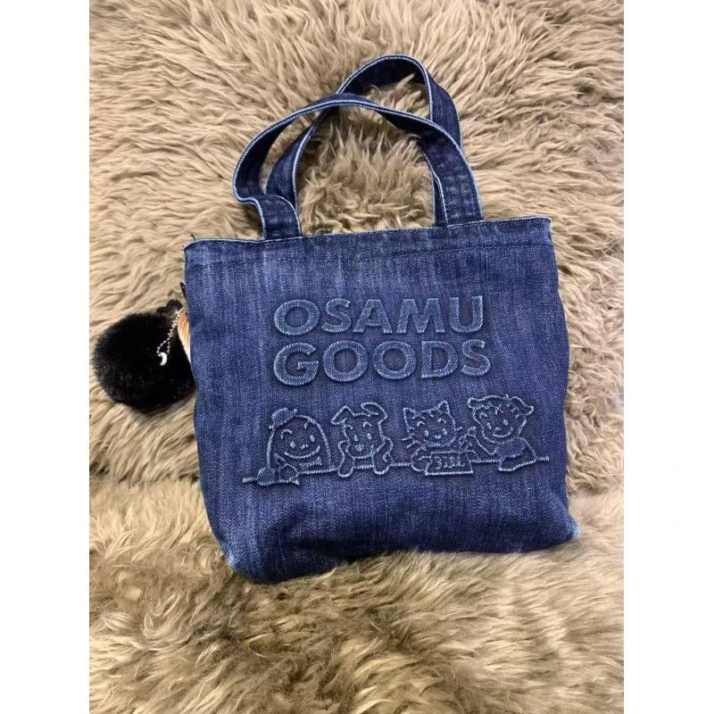 【W0117粉色K猫】小包包包女迷你可爱针织包手提便携ins卡通布包