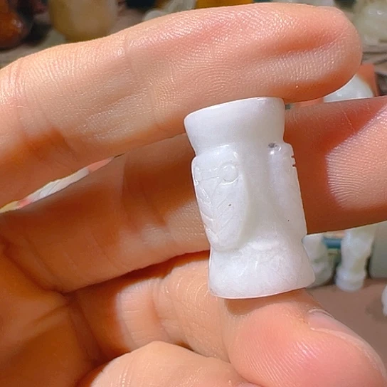 勇***湖和田玉（糖玉）未镶嵌挂件