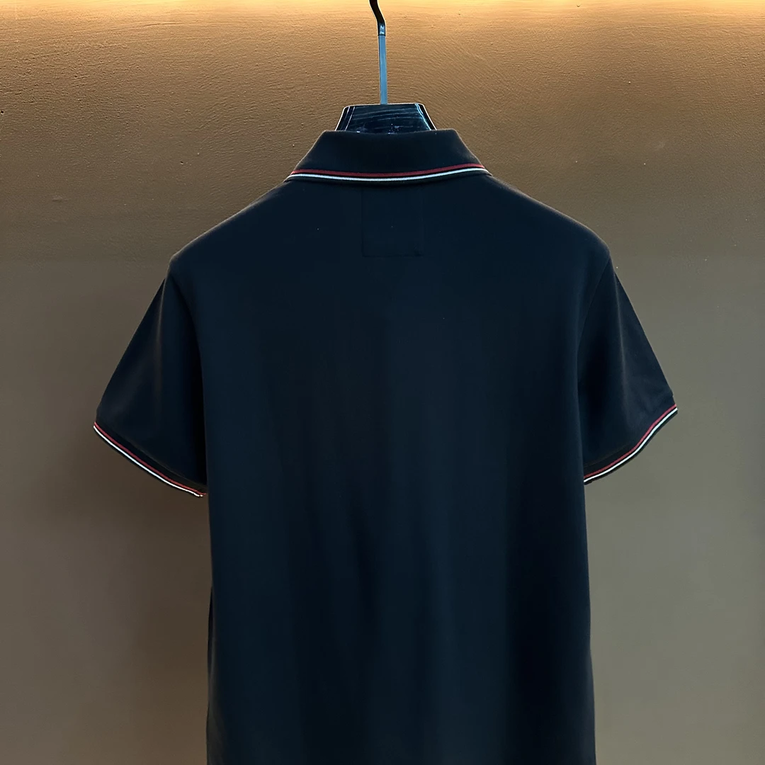 [A]2025年春夏季新款男士翻领上衣休闲时尚百搭衣服