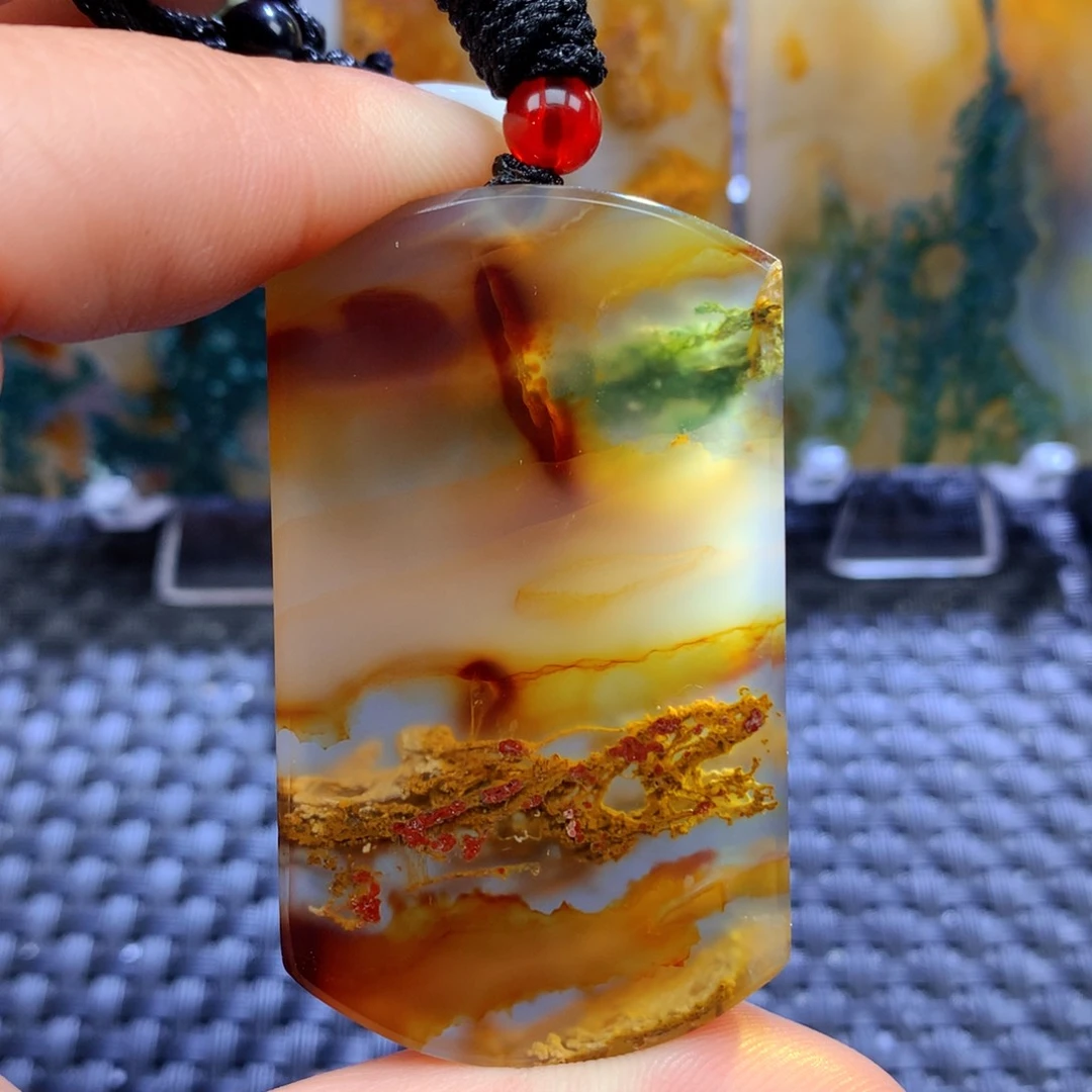 未镶嵌颈饰玛瑙/玉髓会****宝