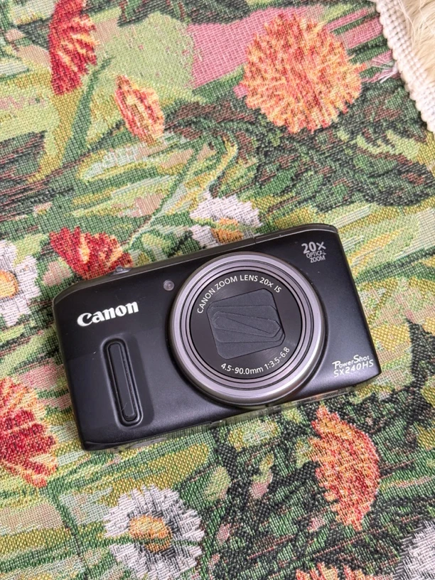 9新 Canon/佳能 sx240 屏幕划痕 20倍变焦 可拍月亮 有实况