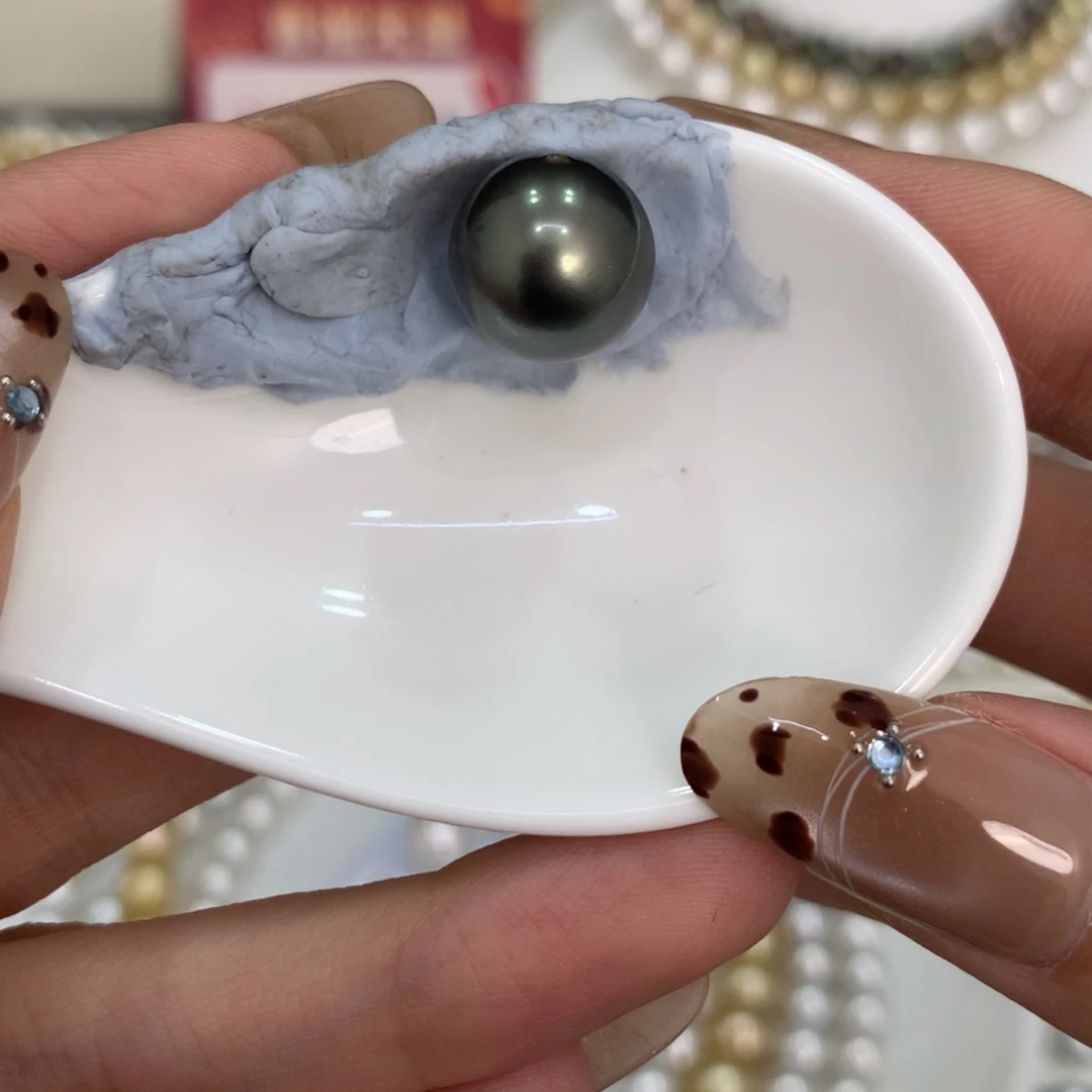 海水珍珠颈饰未镶嵌大溪地12.3mm丸 福利/定制不退不换