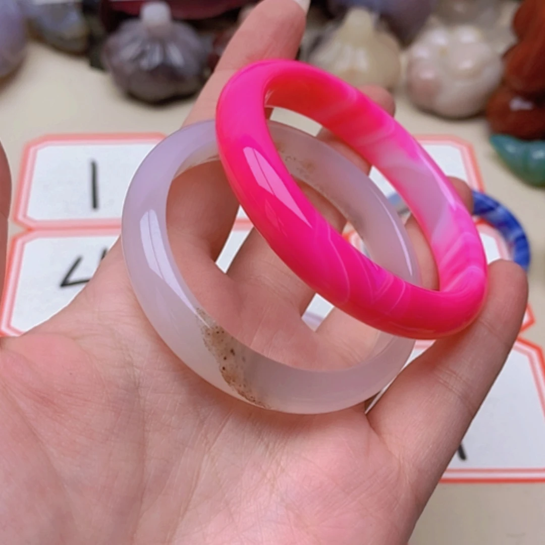 【闪购商品】未镶嵌玛瑙/玉髓珠宝半成品俺**下