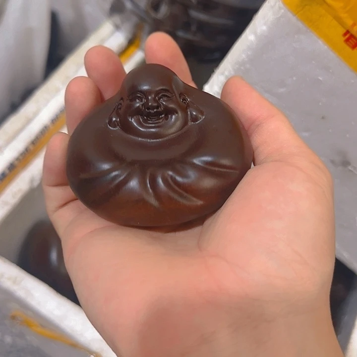 木黑檀木8圆佛一身