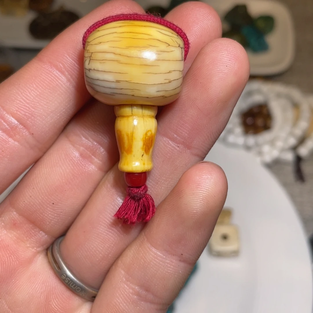 @***三手串/手链鹿骨配饰