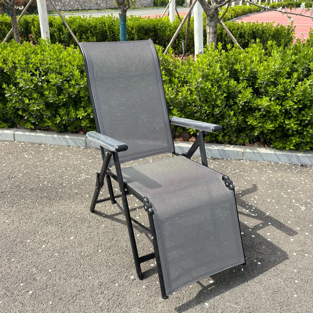 折叠躺椅躺平午休午睡办公室休闲靠背椅懒人多功能便式躺椅6