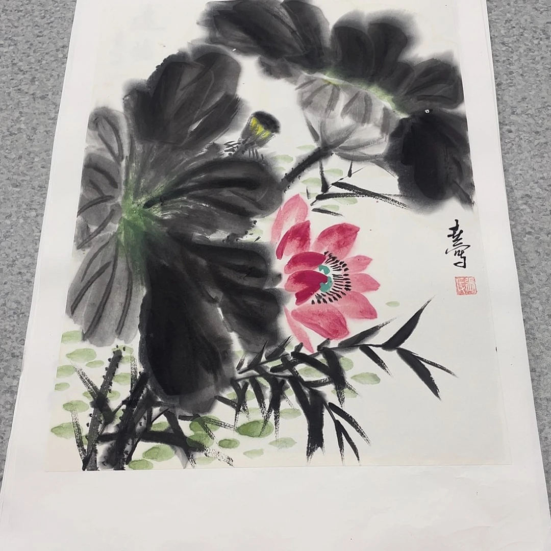 国画1.4平尺国画作品