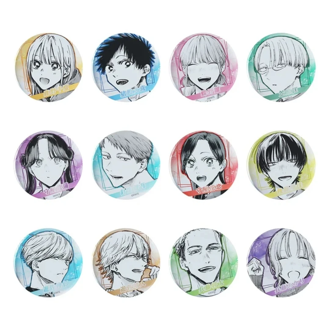 青春之箱蓝箱原画jf浮雕吧唧一弹