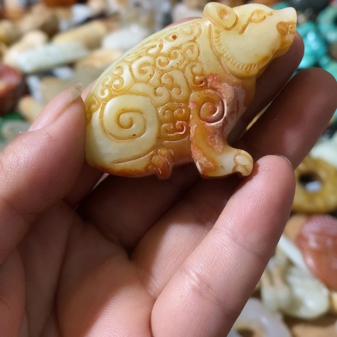 和田玉（糖玉）未镶嵌挂件