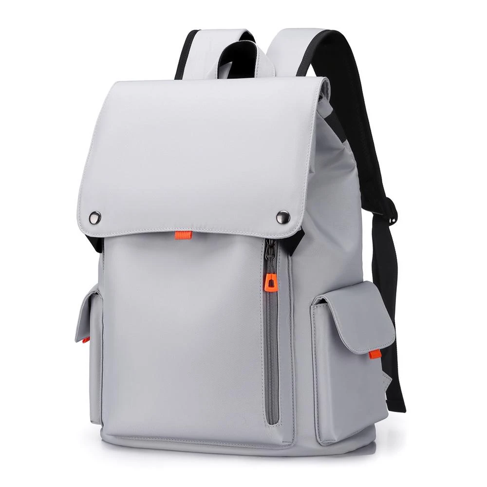 新款双肩包男休闲时尚大学生男女书包百搭大容量电脑包背包潮流