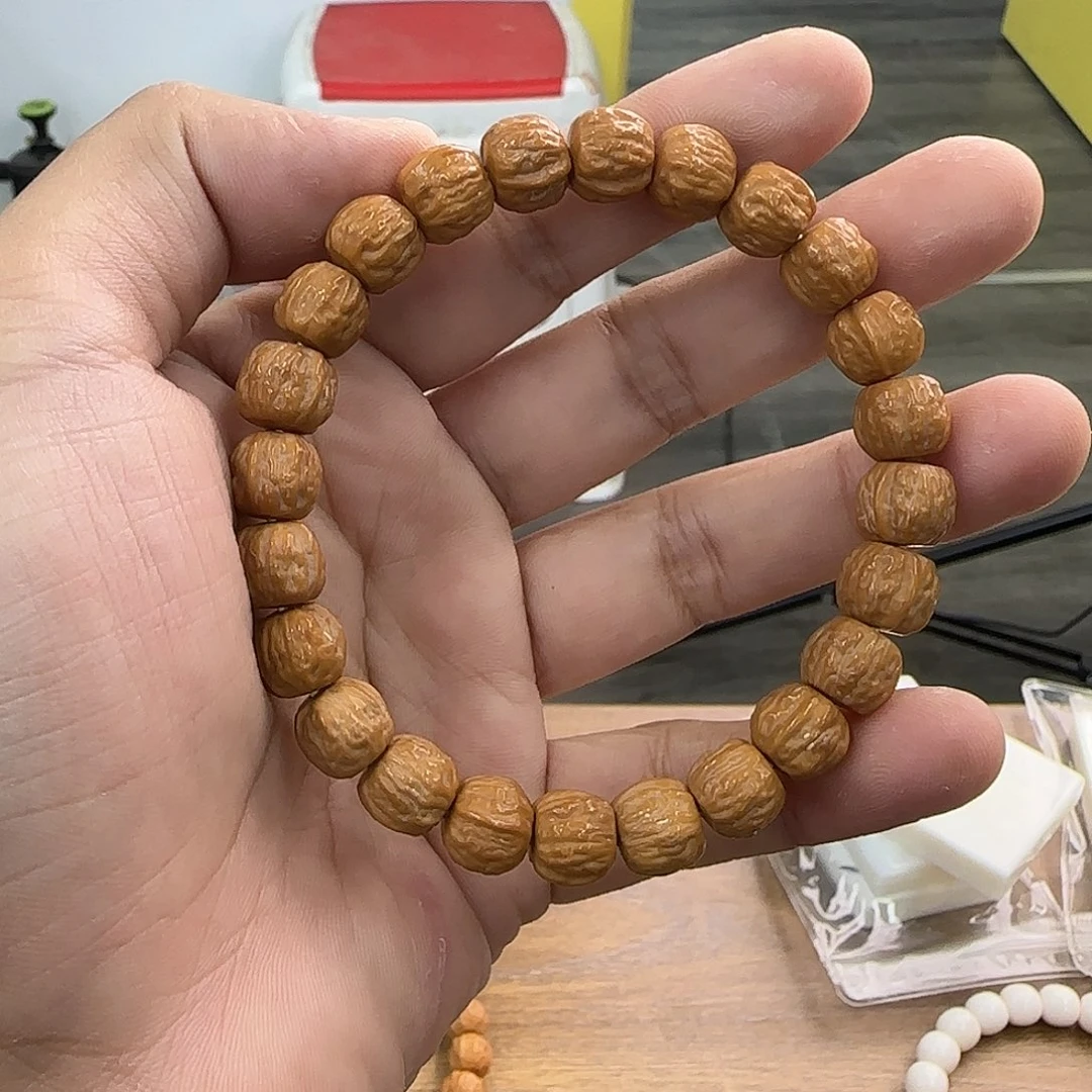 猴头核桃手串10蝉王