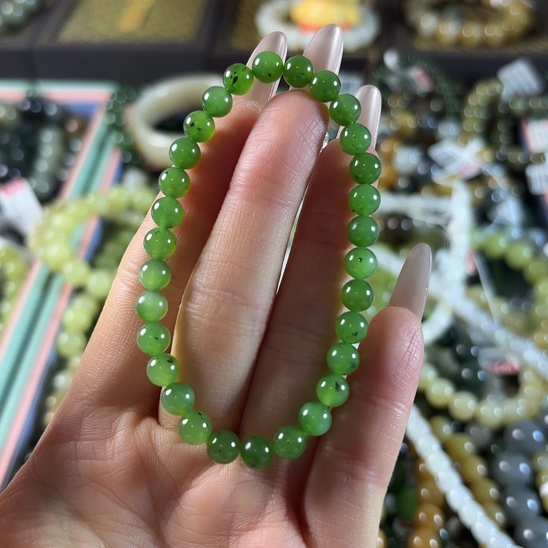 和田玉未镶嵌手链245