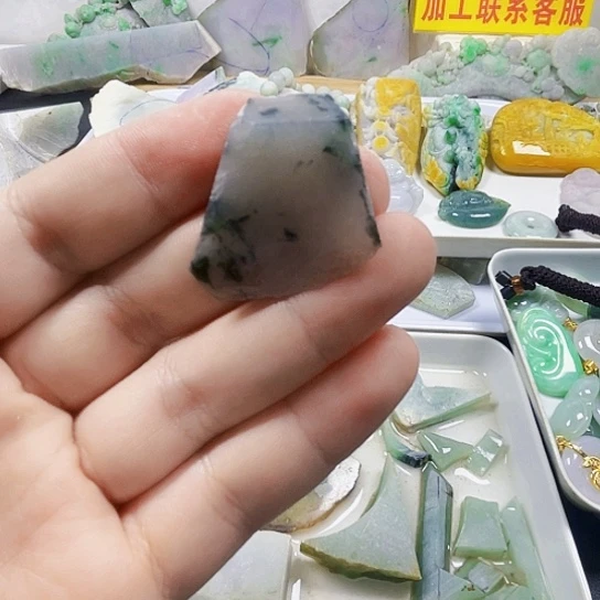 未镶嵌挂件翡翠翡翠