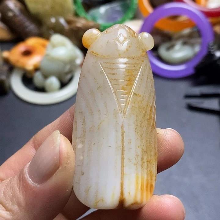 吊坠白玉菩提挂件