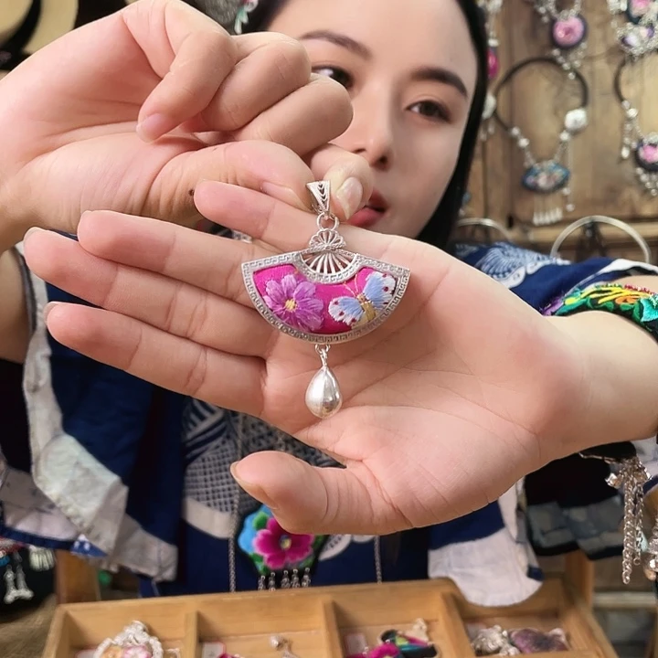 非金属锆石合金项链