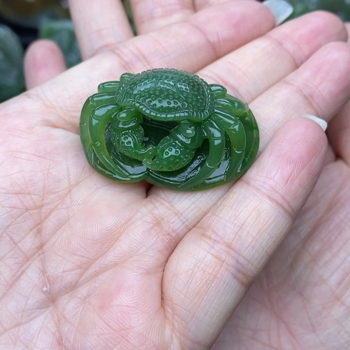 和田玉（碧玉）颈饰未镶嵌