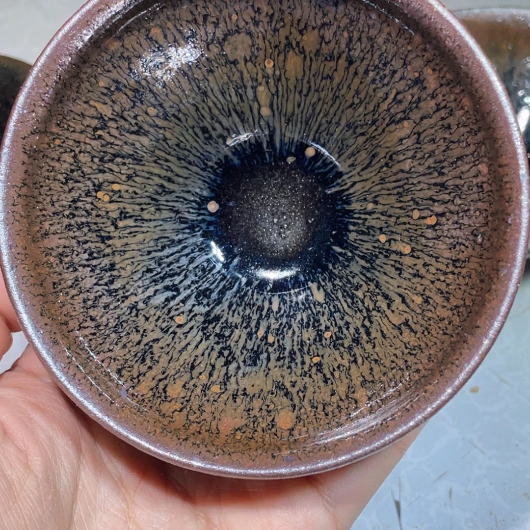 茶盏龙窑柴烧建盏165