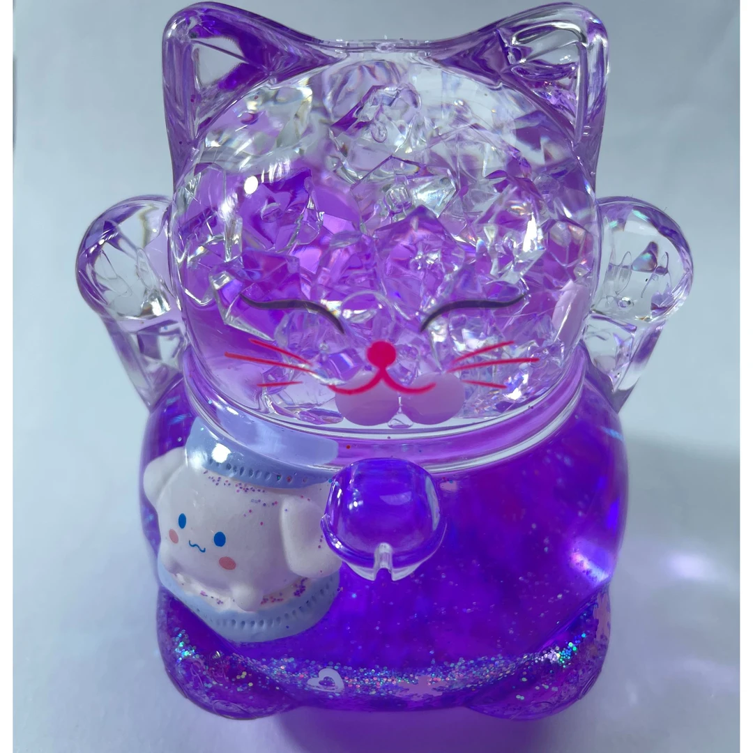 【丹丹专属】直播拆新年款高定碎碎冰招财猫diy摆台