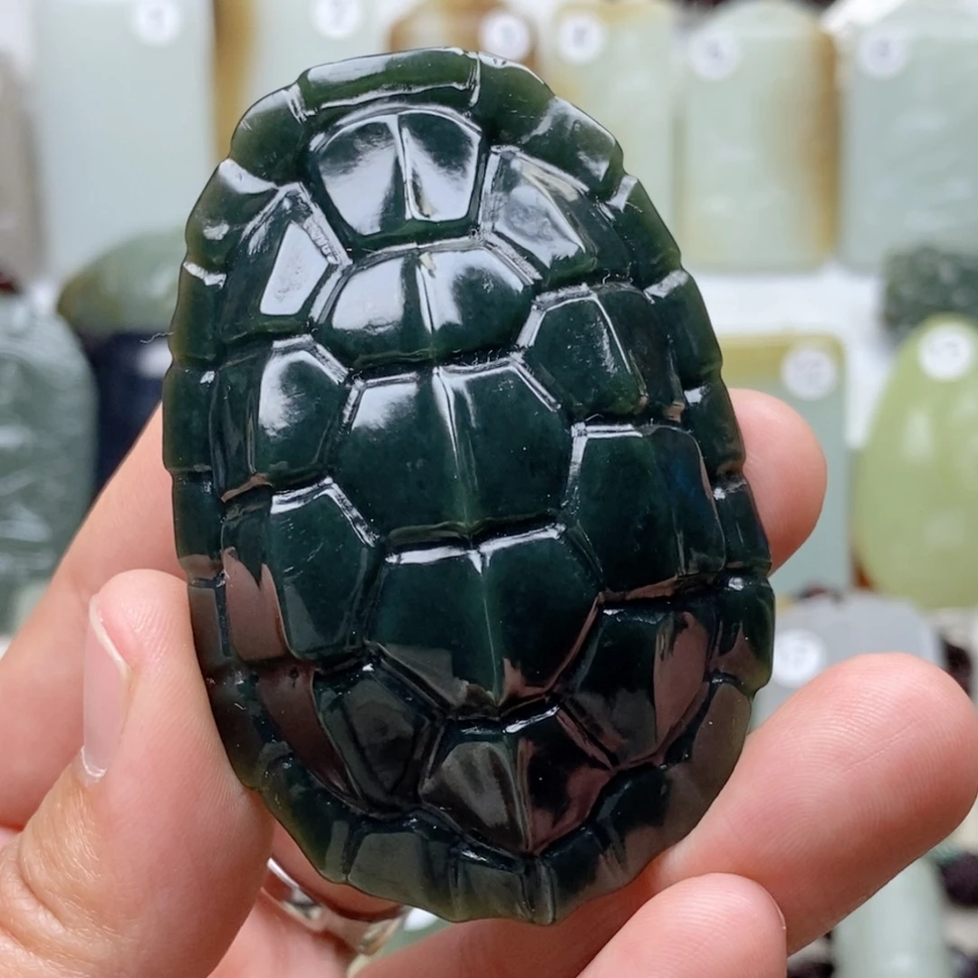 和田玉（青玉）颈饰未镶嵌