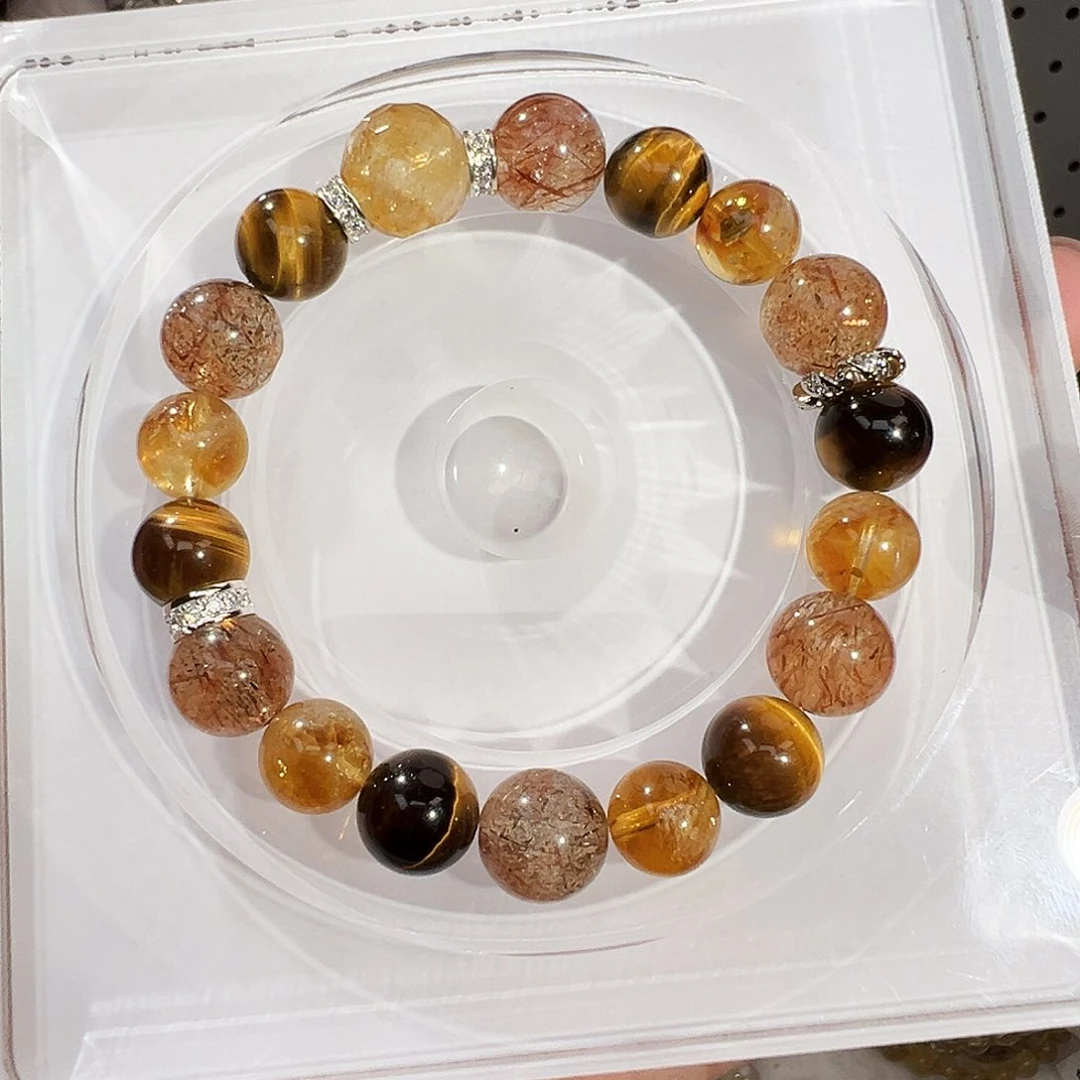 手串未镶嵌水晶金霸 黑金超版