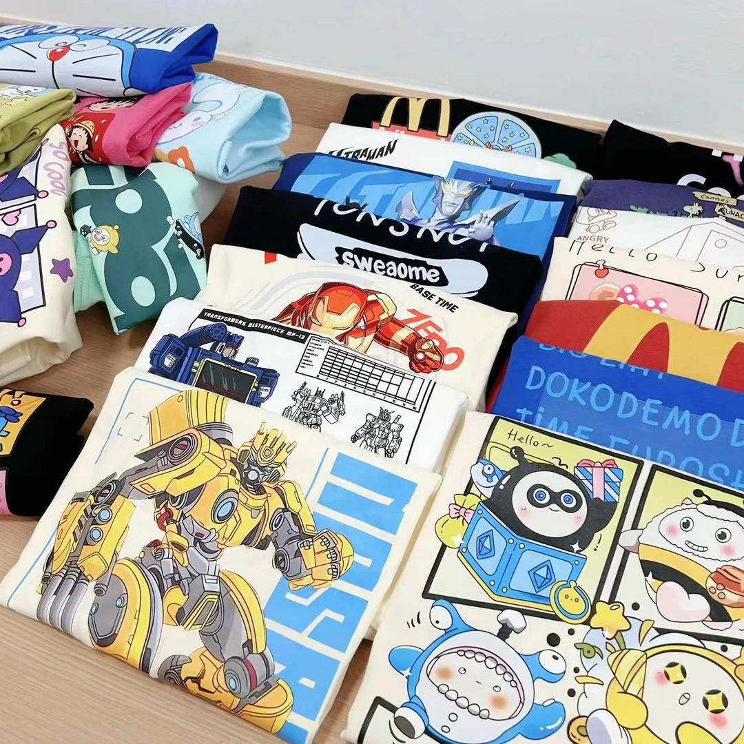 【短袖女宝】DD夏季纯棉A类潮流童装短袖-4-24