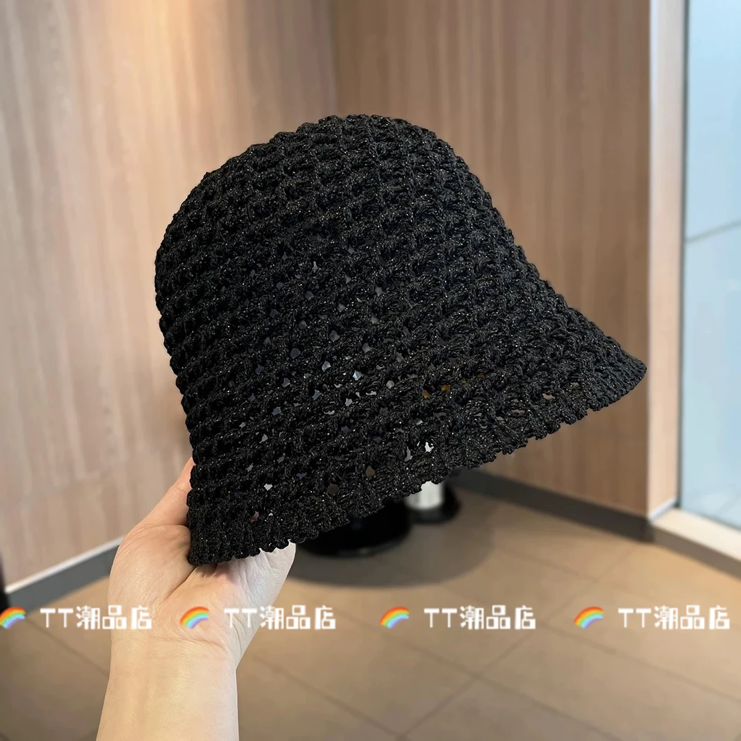 【TT潮品】夏季薄款百搭遮阳短檐透气防晒编织渔夫帽9005