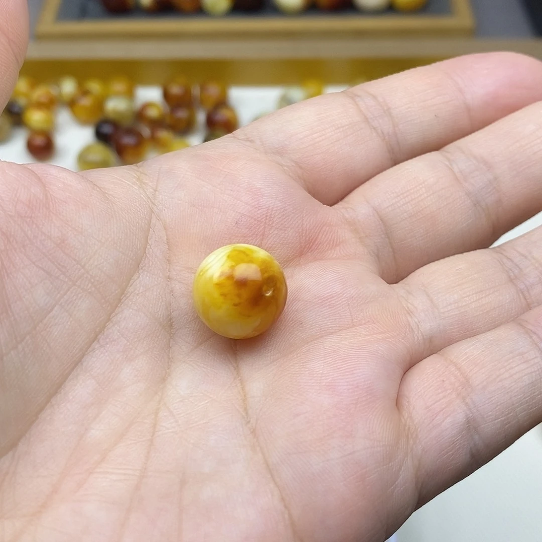 未镶嵌琥珀珠宝奇石今***签蜜蜡