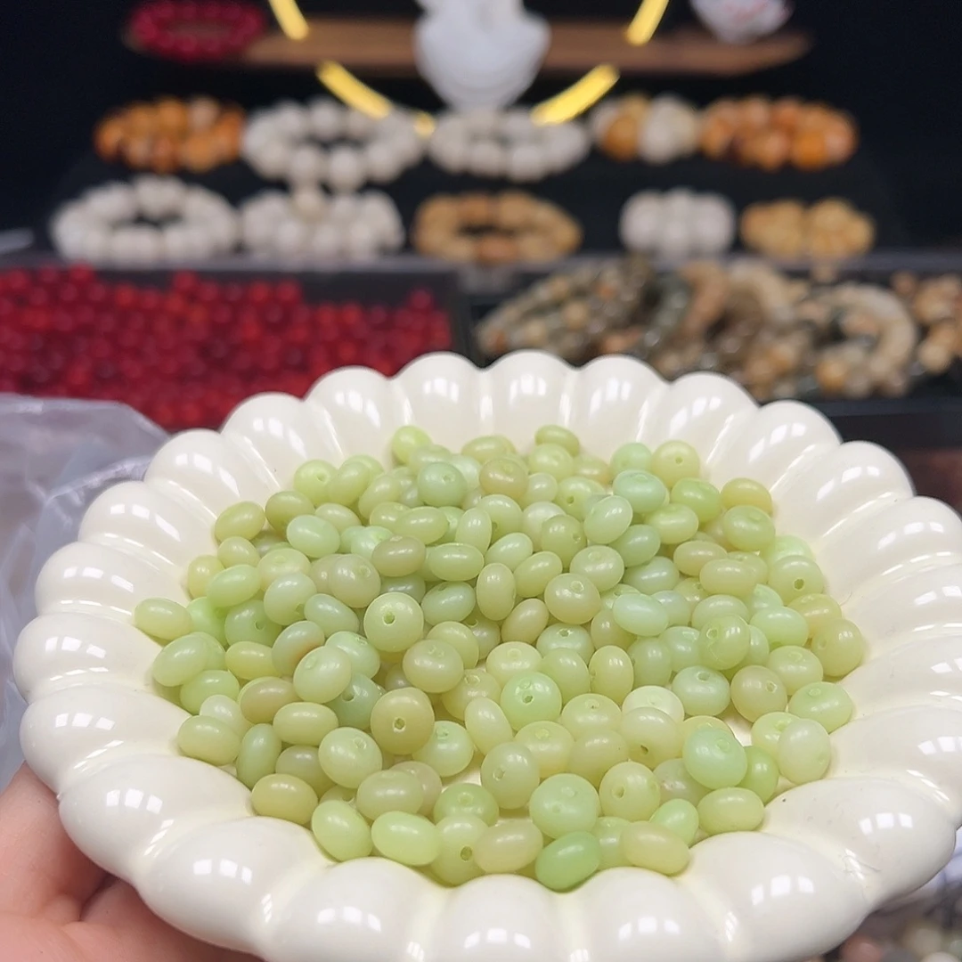 手串菩提根/象牙果瑕疵9青宁算盘300颗