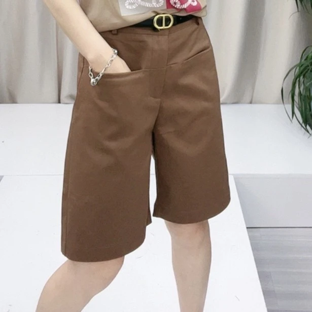 【现货+运费险】2025夏季新款五分休闲裤女宽松遮肉阔腿百搭短裤子