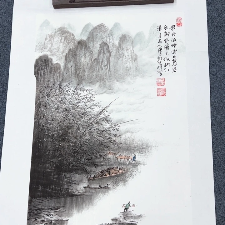 国画纯手绘作品欣赏图