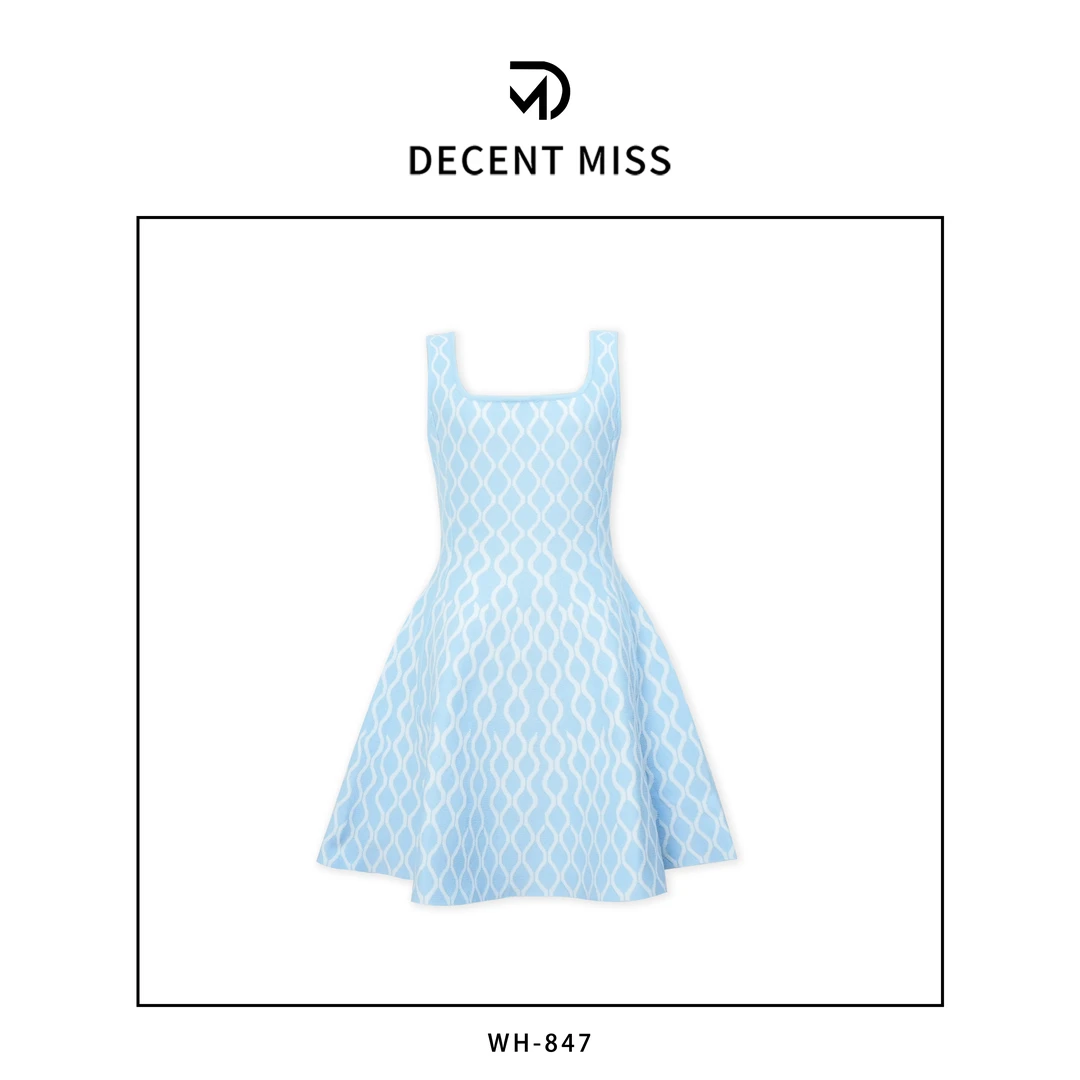 【原创设计】DECENT MISS 定制设计师连衣裙WH-847