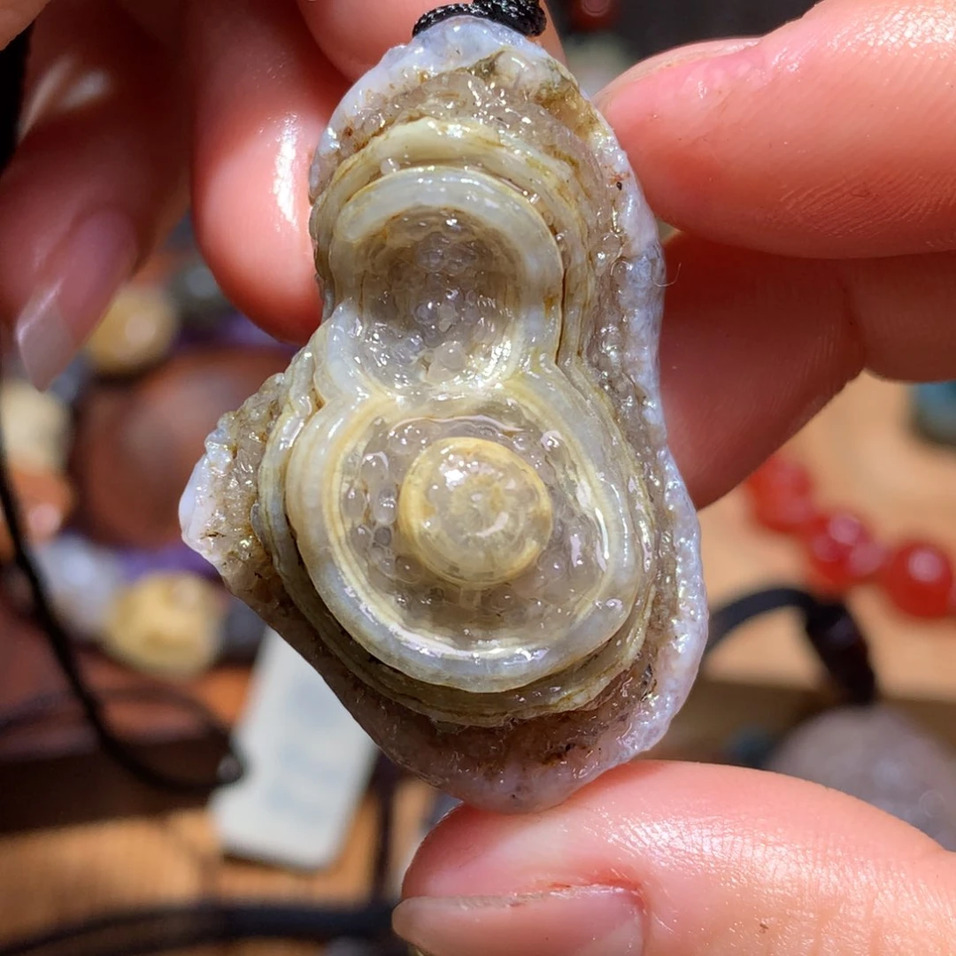 未镶嵌玛瑙/玉髓珠宝半成品