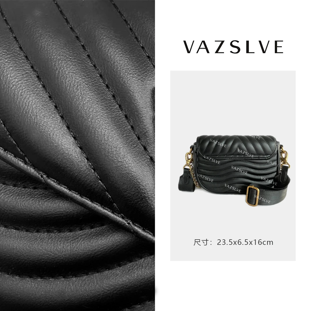 【RAIN·CUN】FES-9337-黑色-RAIN.CUN轻奢小众时尚百搭女士包包