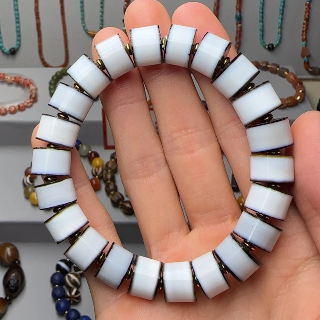 玛瑙/玉髓未镶嵌手链