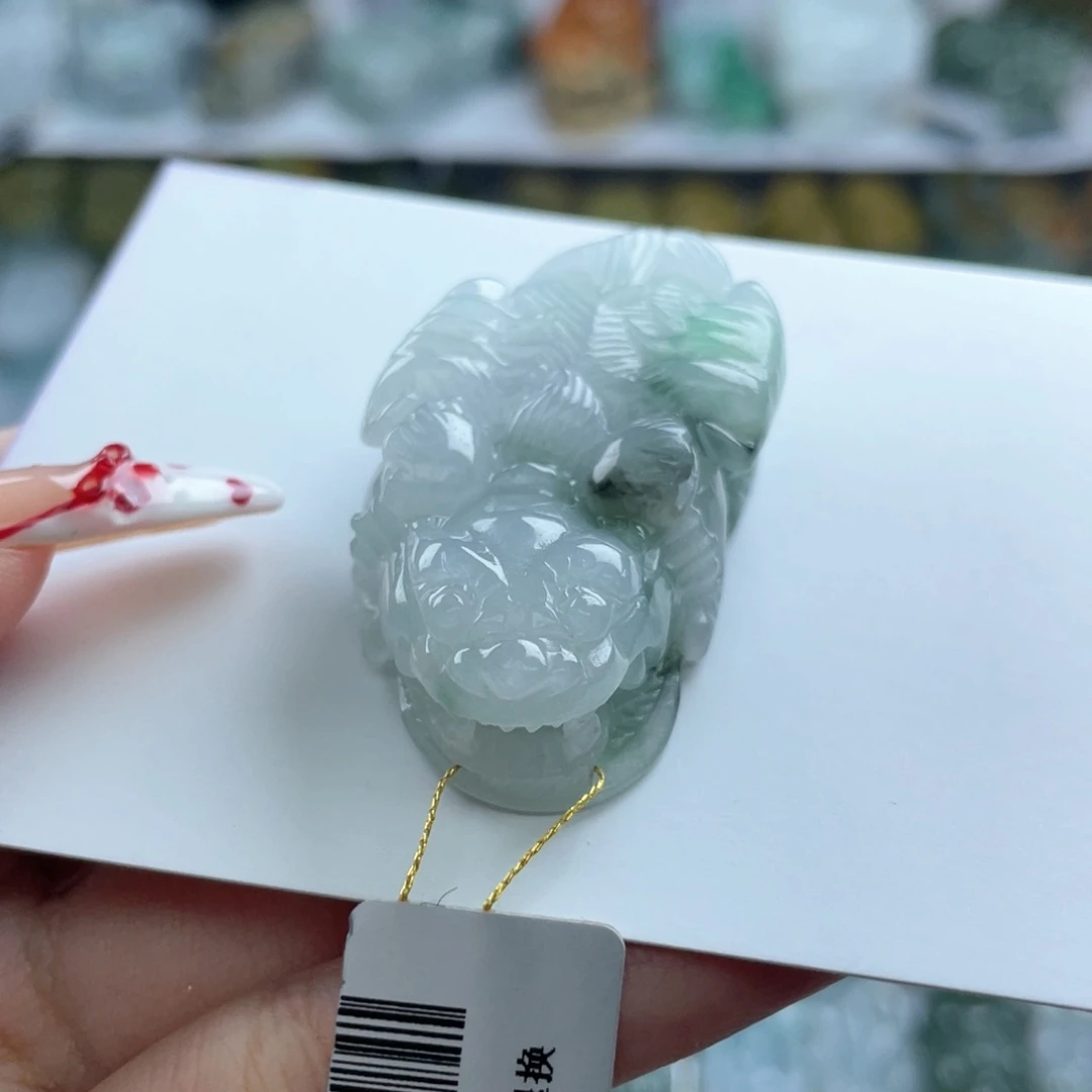 颈饰未镶嵌翡翠貔貅47