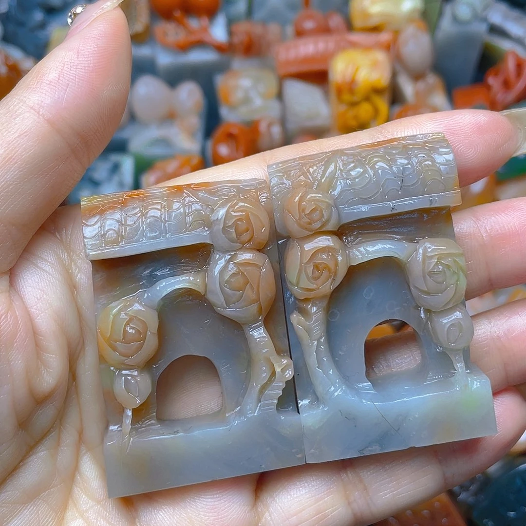 青田石印石纯手工