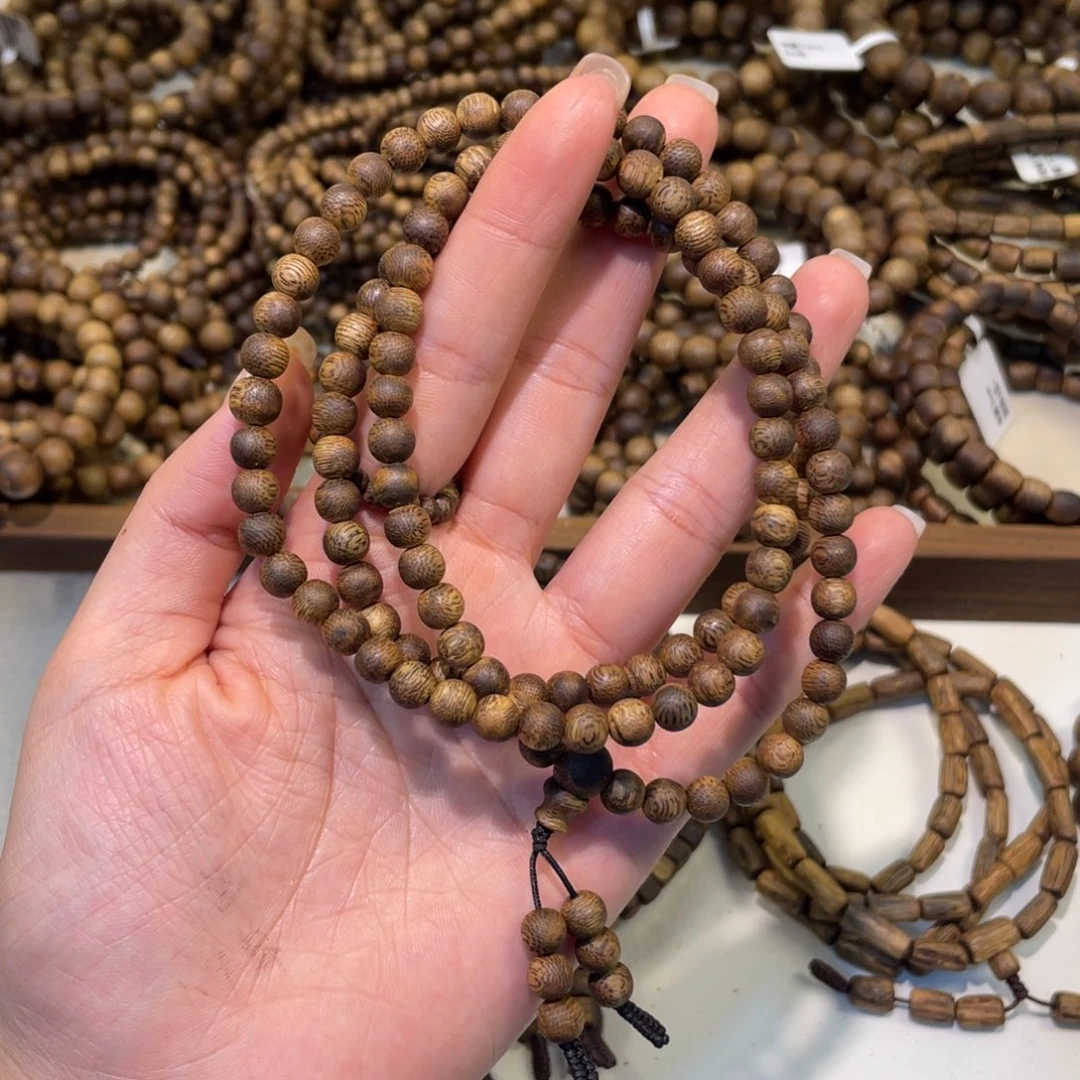 沉香卡6多圈圆珠9克+