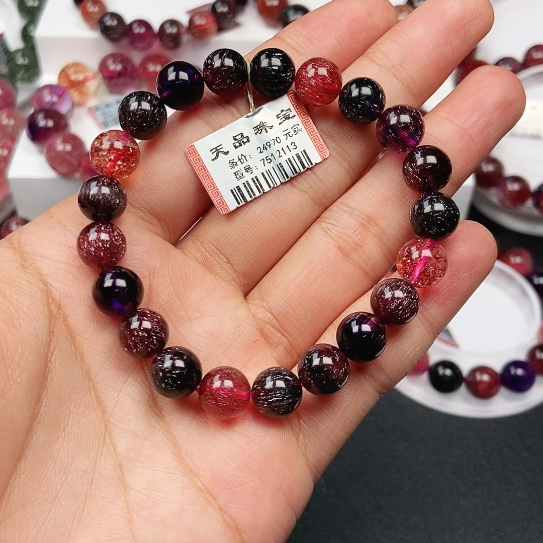 手链未镶嵌水晶黑加仑超七7512113