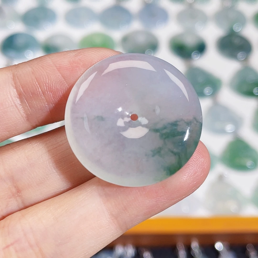 颈饰未镶嵌翡翠吊坠