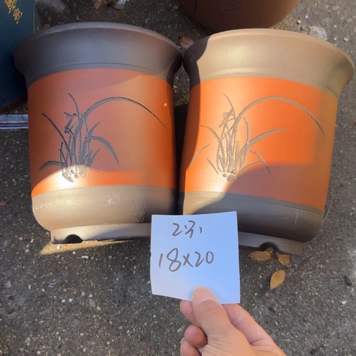 紫砂花盆特价商品