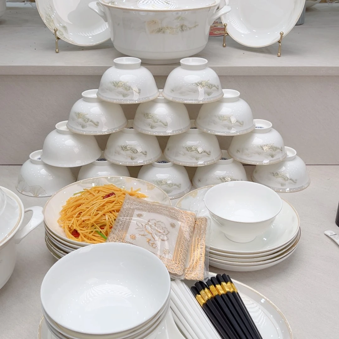搪瓷酒**子多加了20个饭碗