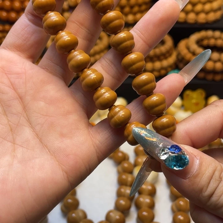 夏***兮猴头核桃手串微瑕葫芦