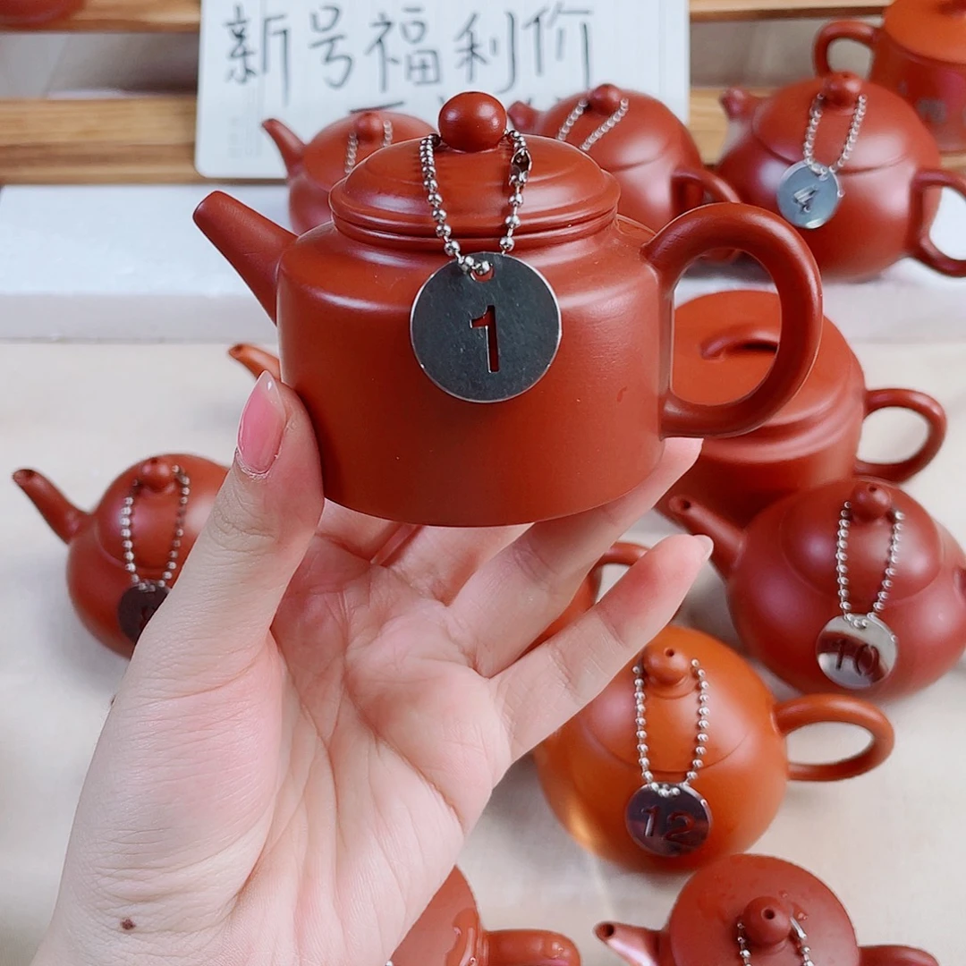 潮州朱泥壶德钟120