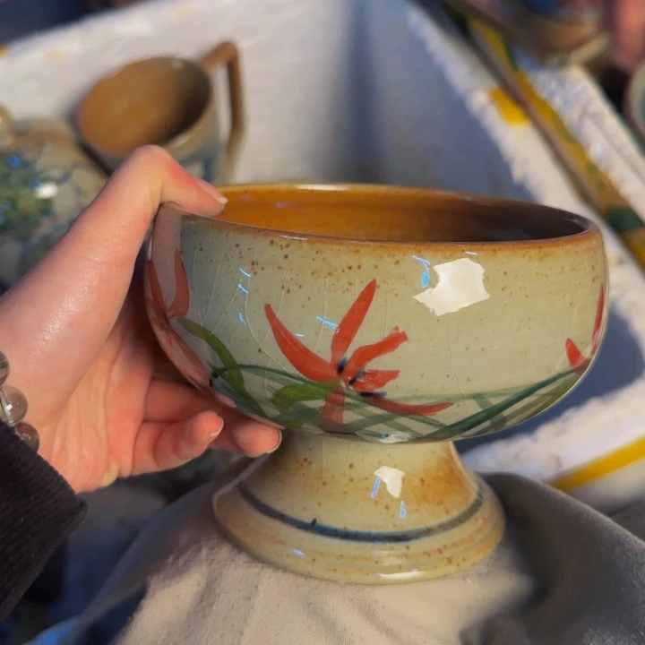 瓷片景德镇陶瓷手工手绘