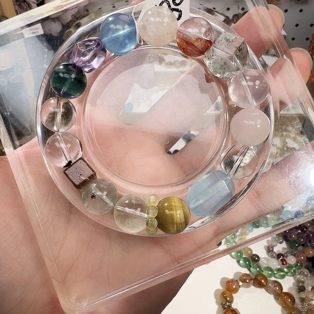 手串未镶嵌水晶多宝