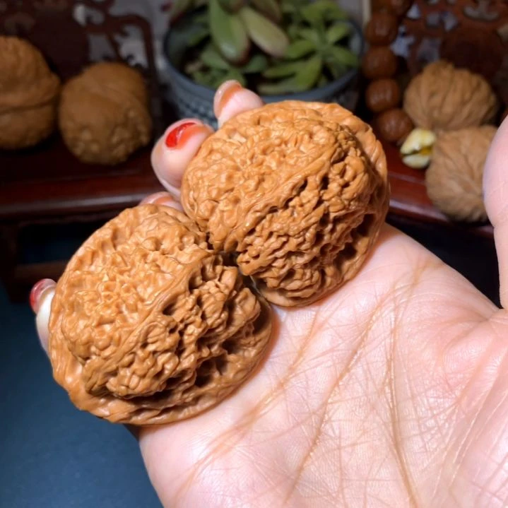 文玩核桃把件44南疆石