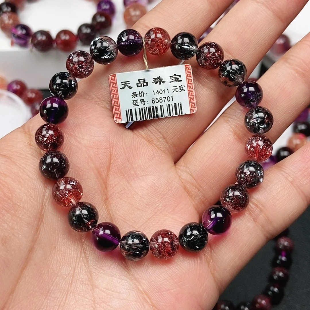 水晶手链未镶嵌毒液超七858701