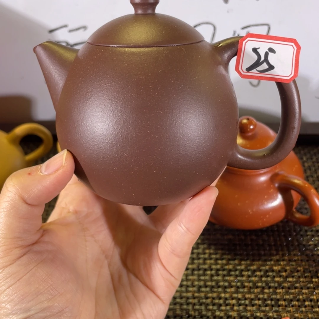茶壶紫砂龙蛋天青全手