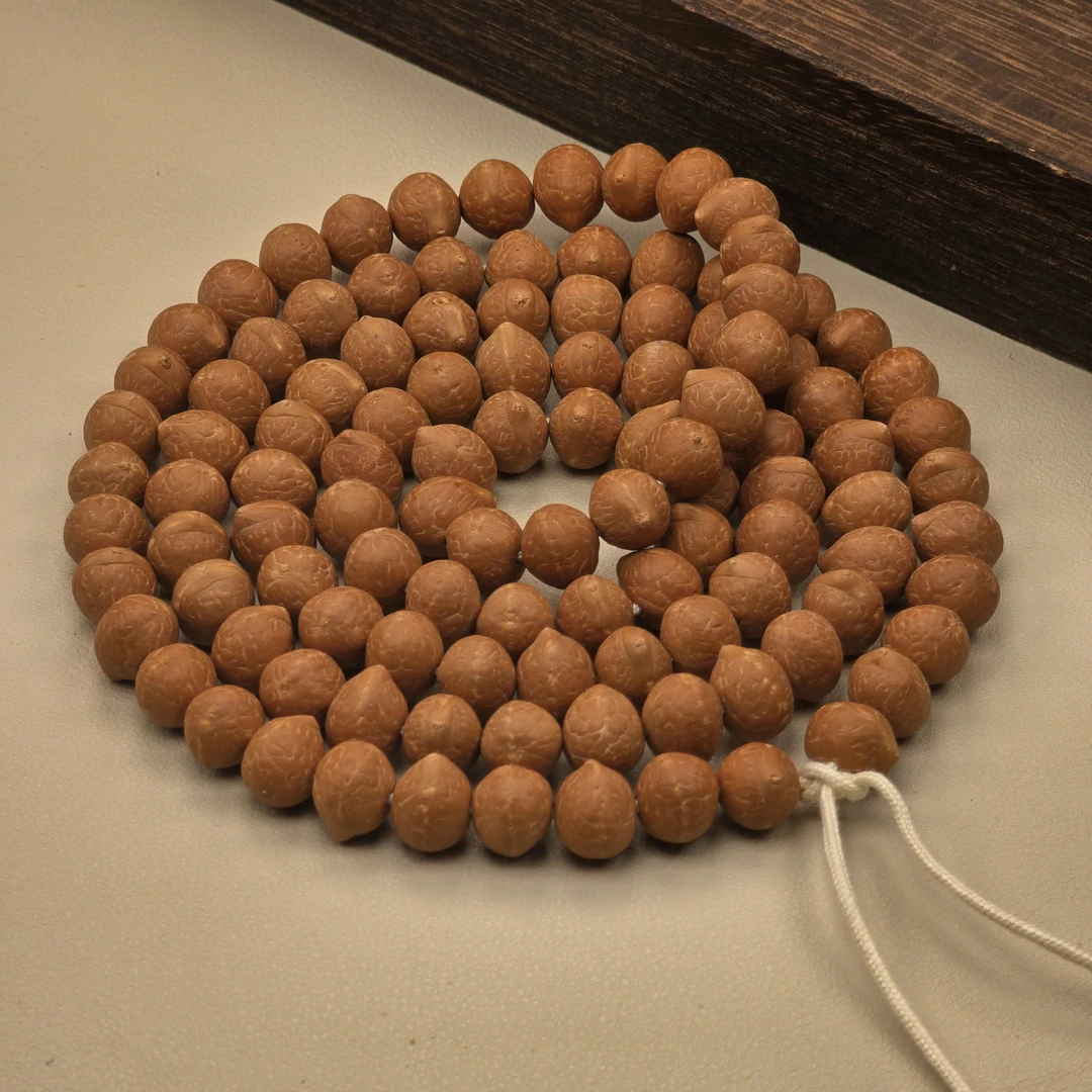 尼泊尔凤眼菩提108-锦柚树王-sss＋系列-尺寸10.9～11.2