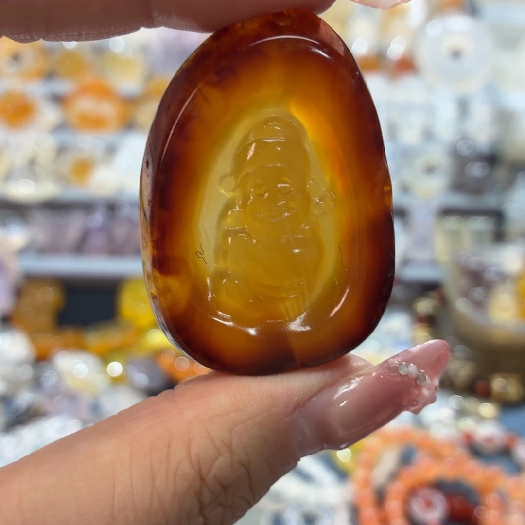 玛瑙/玉髓未镶嵌吊坠(不含链)